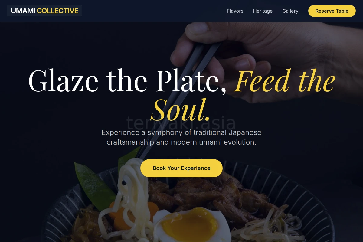Savory Japanese Food
